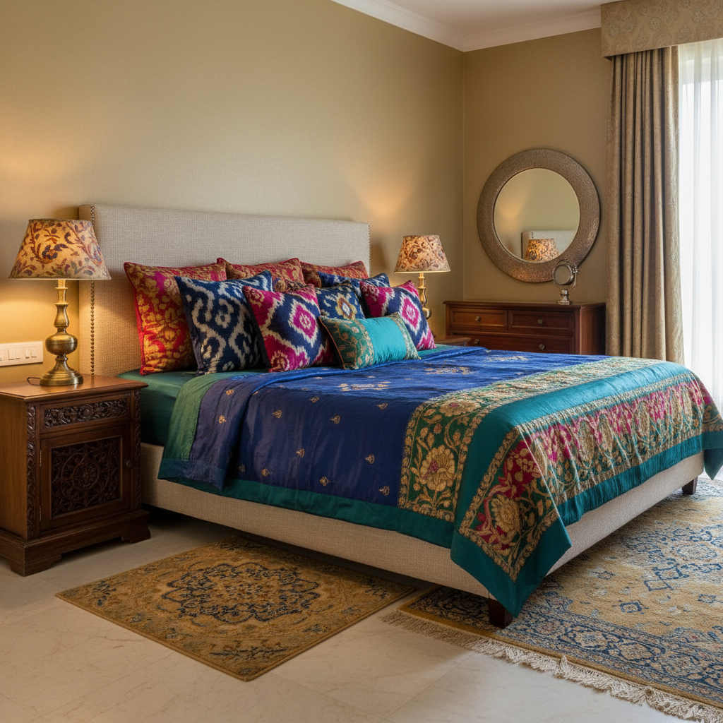 Indian Elegance in Your Bedroom: Design Ideas for Delhi NCR Homes