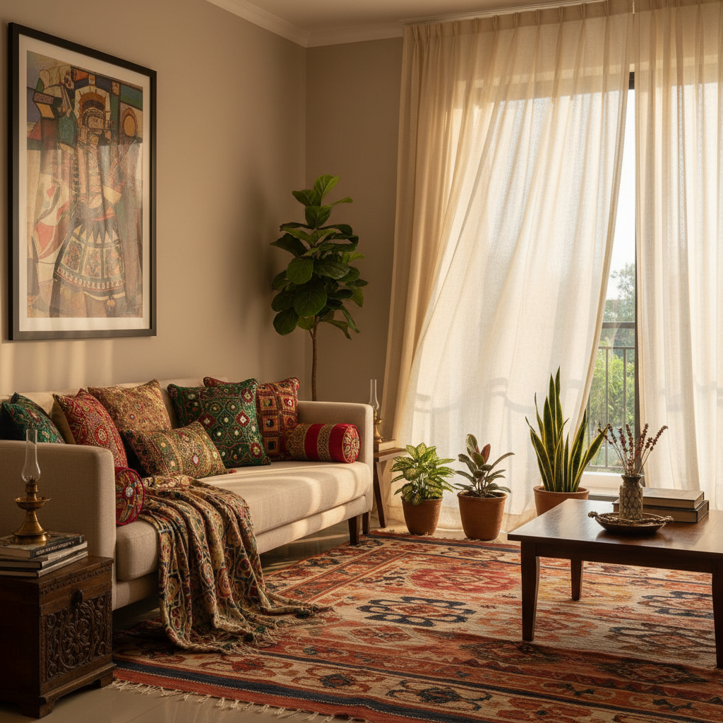 Embrace Tradition: Indian Interior Design Ideas for Your Living Room