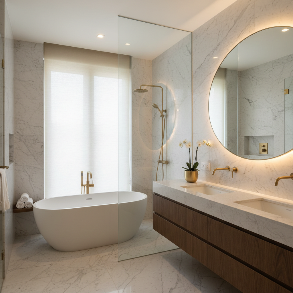 Luxury Bathroom Interior Design Ideas for Delhi NCR
