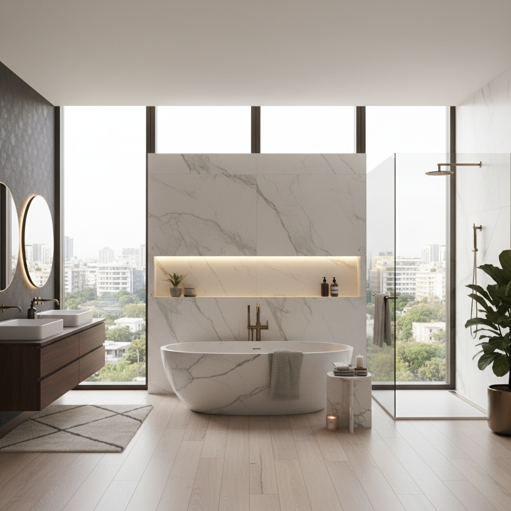 Luxury bathroom interior inspiration