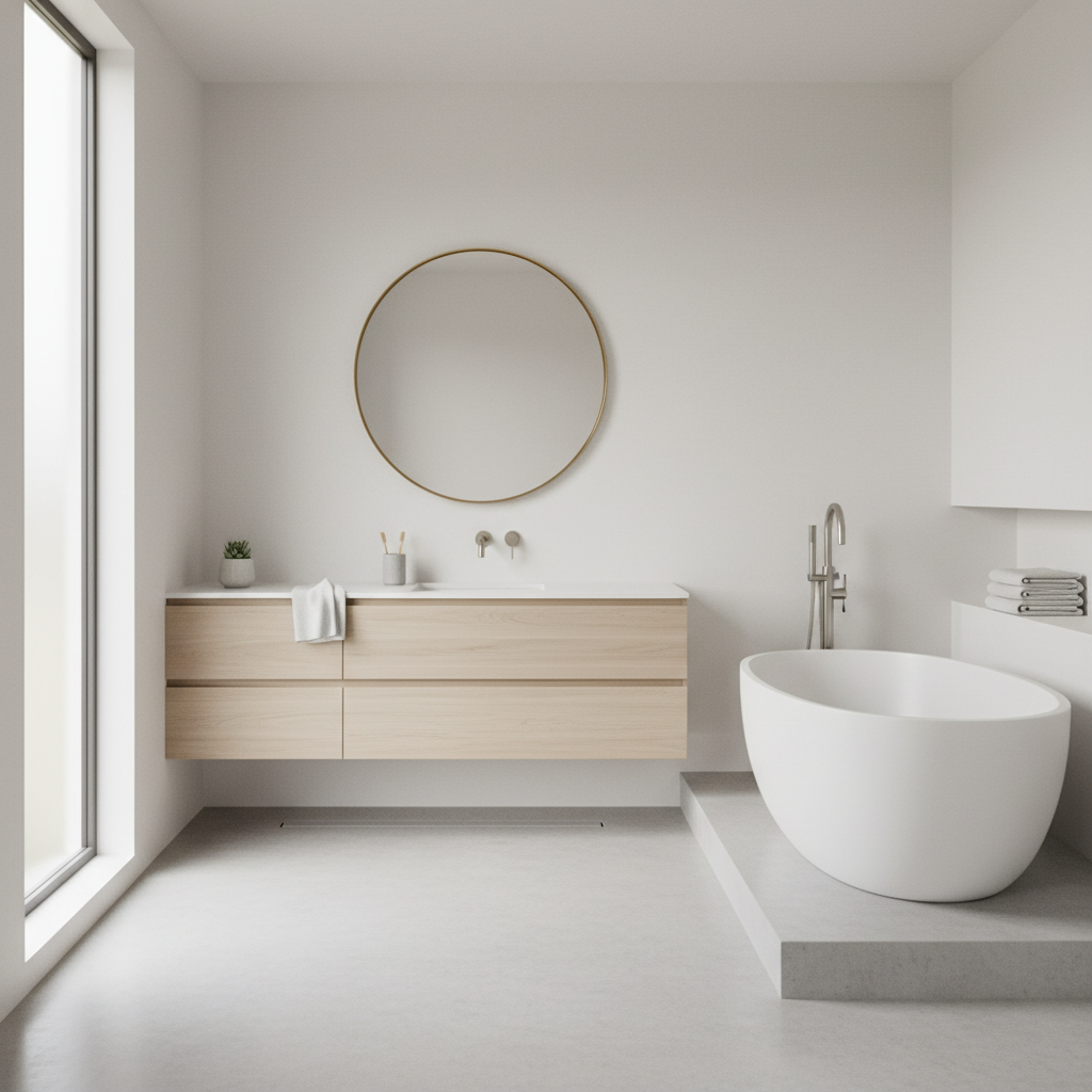 Minimalist Bathroom Bliss: Transforming Your Space into a Serene Sanctuary